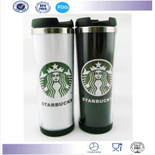 Caneca de viagem novo Design com papel inserir Tumbler café Starbucks café caneca